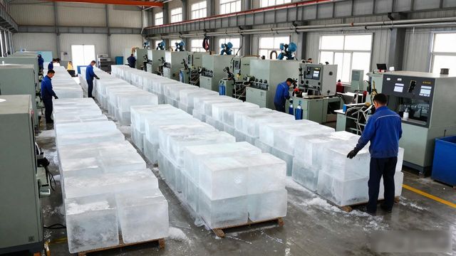 工厂车间降温冰块 瑶海工厂应对高温新方案